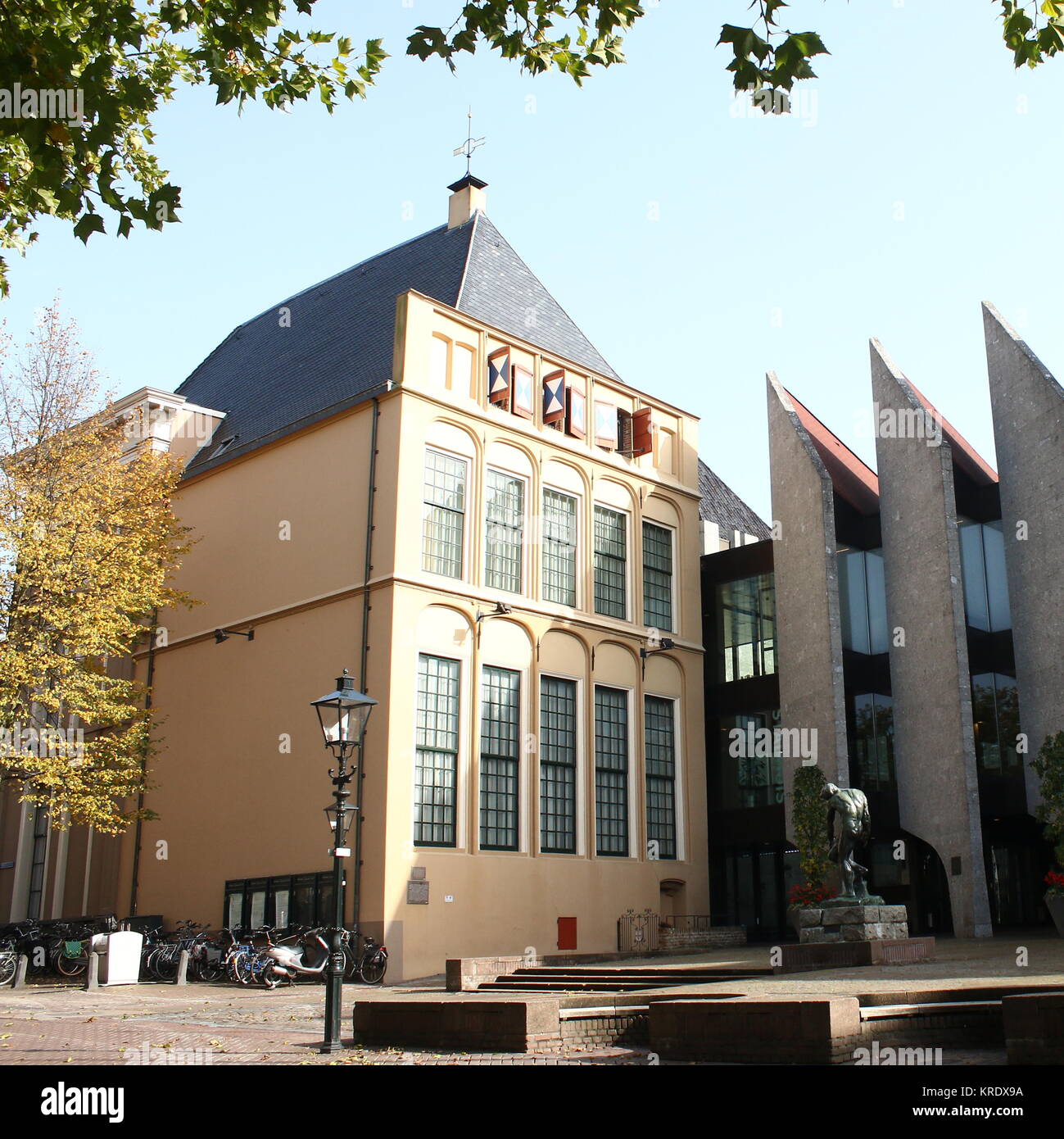 Stadhuis Zwolle, medieval city hall at Grote kerkplein square, central