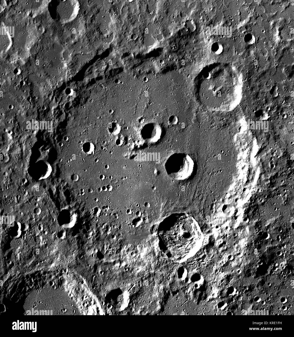 Clavius crater moon hi-res stock photography and images - Alamy