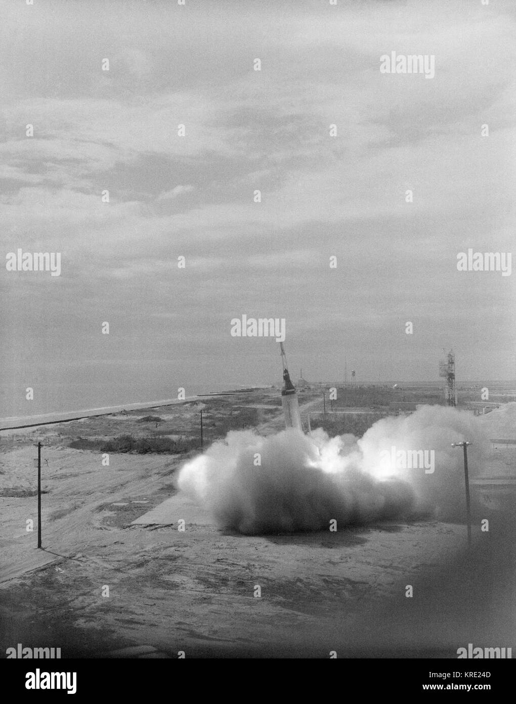 Little joe 5a launch Stock Photo Alamy