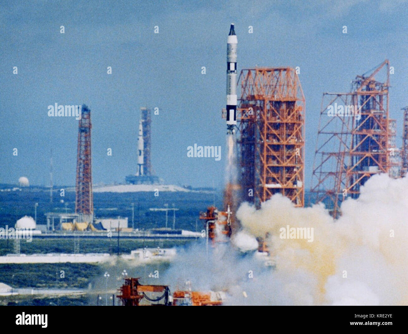 Gemini 11 launch with SA-500F Stock Photo - Alamy