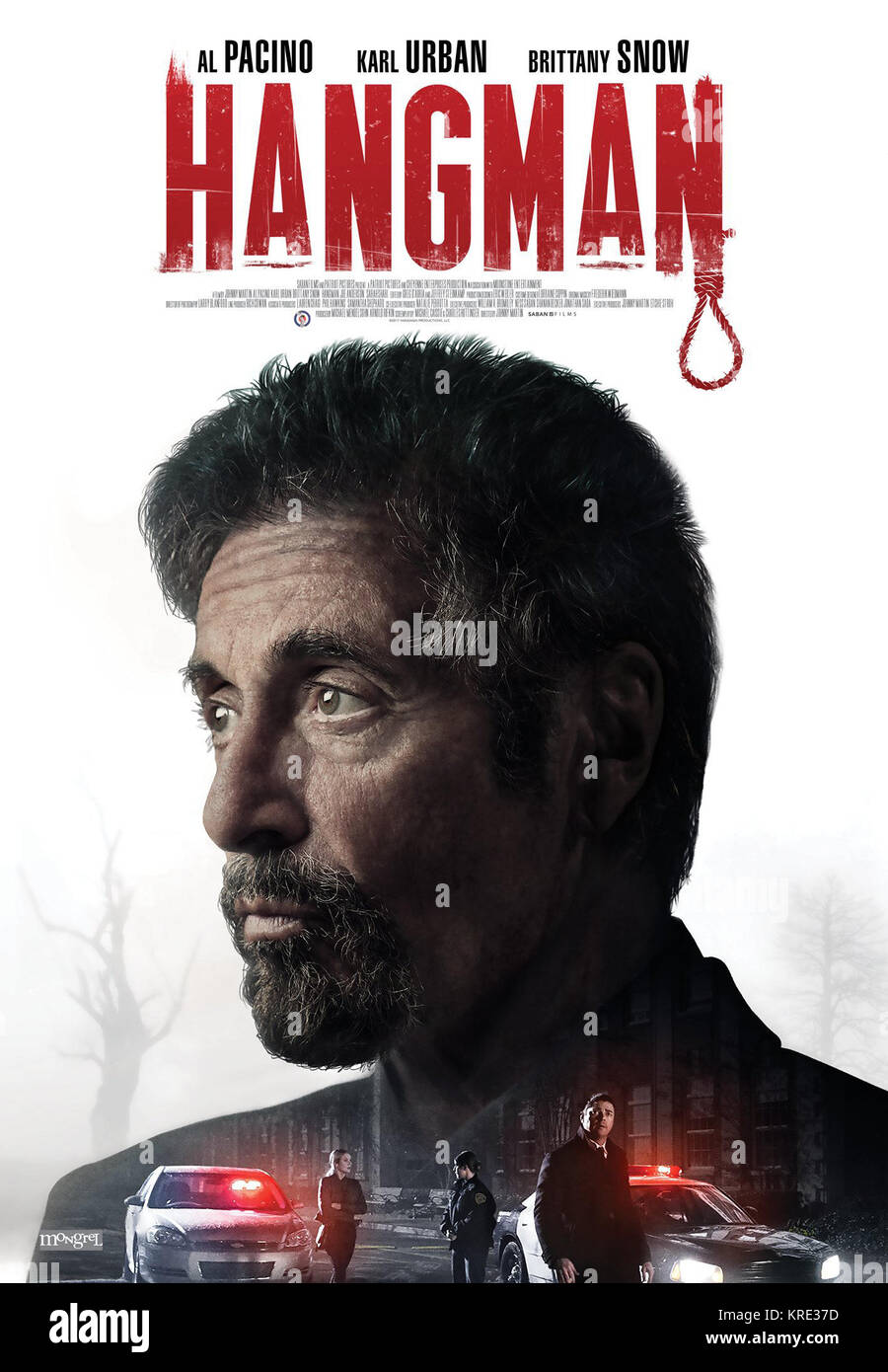 HANGMAN, poster, Al Pacino, 2017. © Saban Films /Courtesy Everett