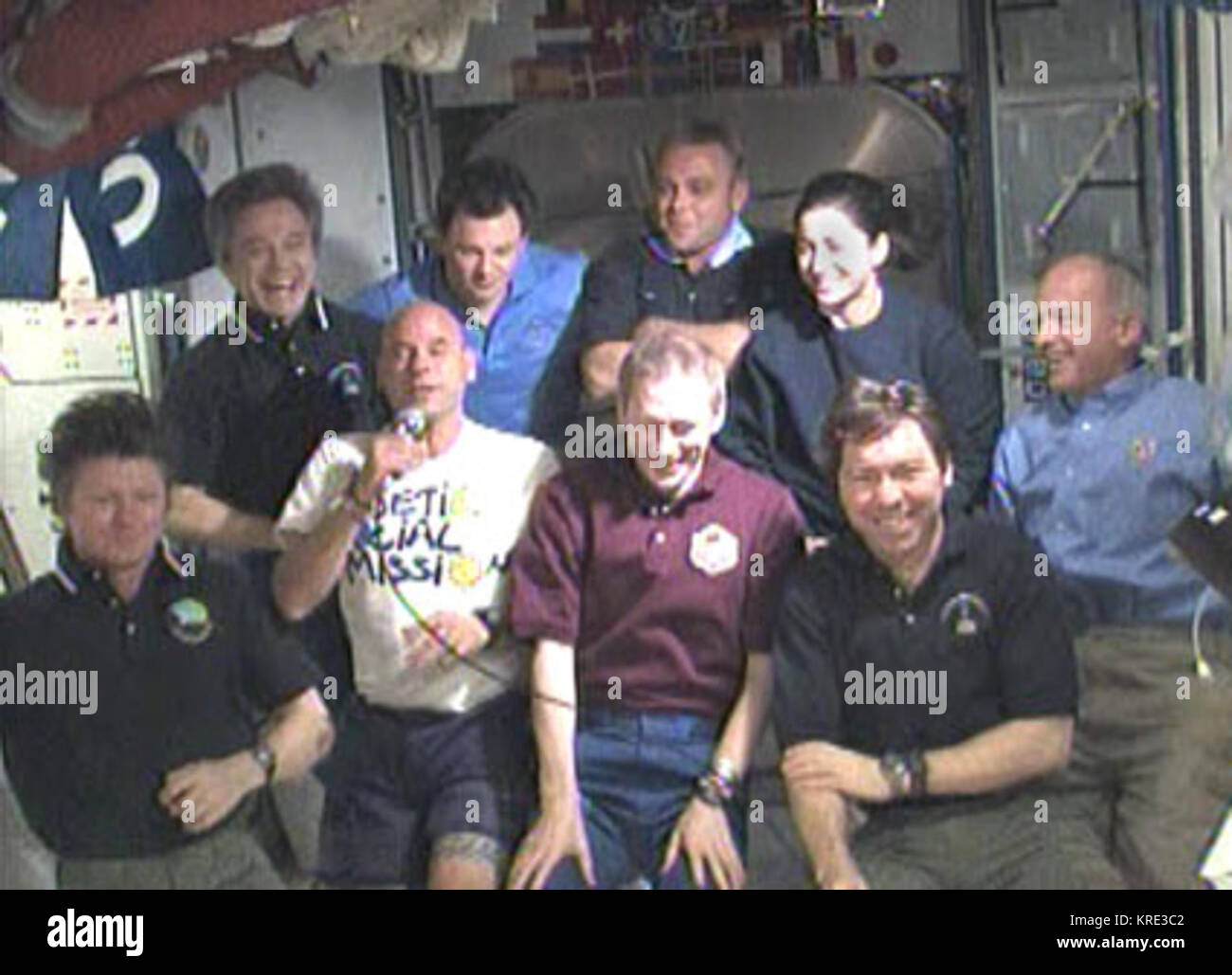 ISS crew expedition 20 Stock Photo - Alamy