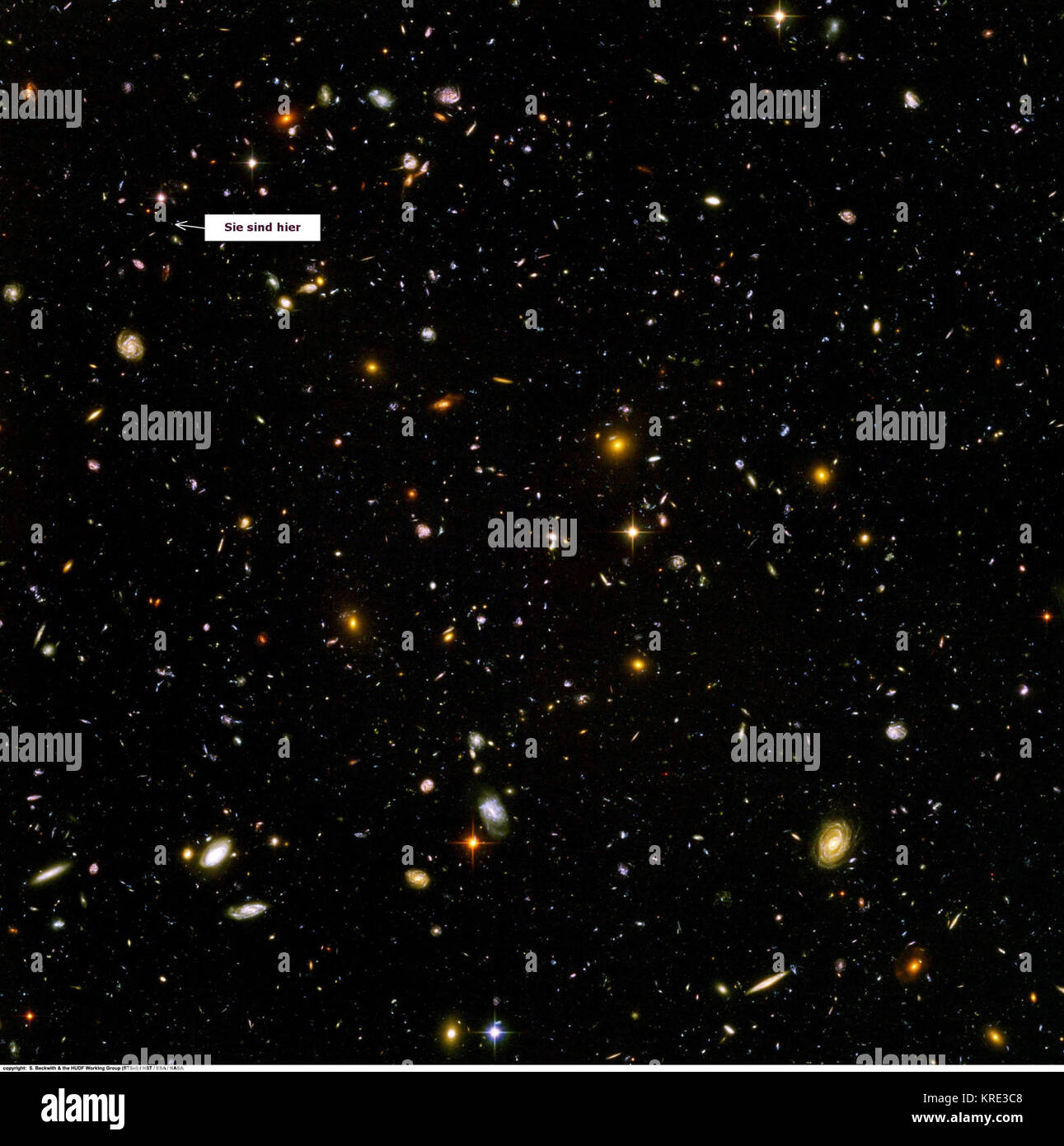 Hubble ultra deep field hi-res stock photography and images - Alamy