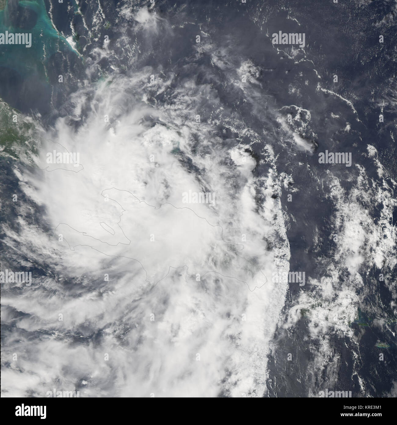 Tropical Storm Alpha Oct 23 2005 Stock Photo Alamy