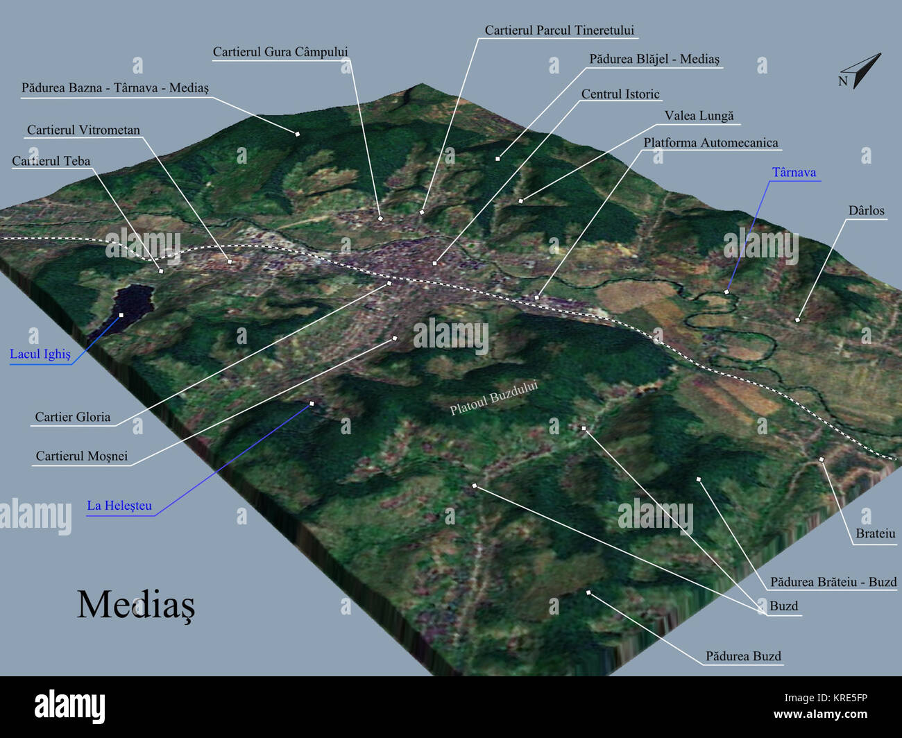 Medias 3D Stock Photo