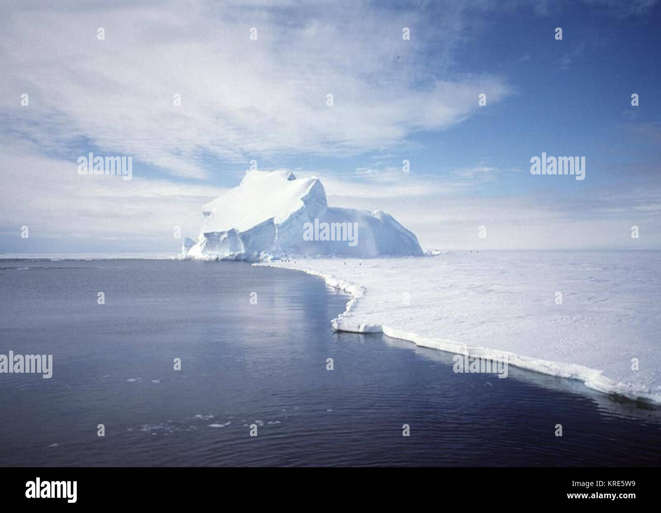 View of the RiiserLarsen Ice Shelf in Antarctica Stock Photo Alamy