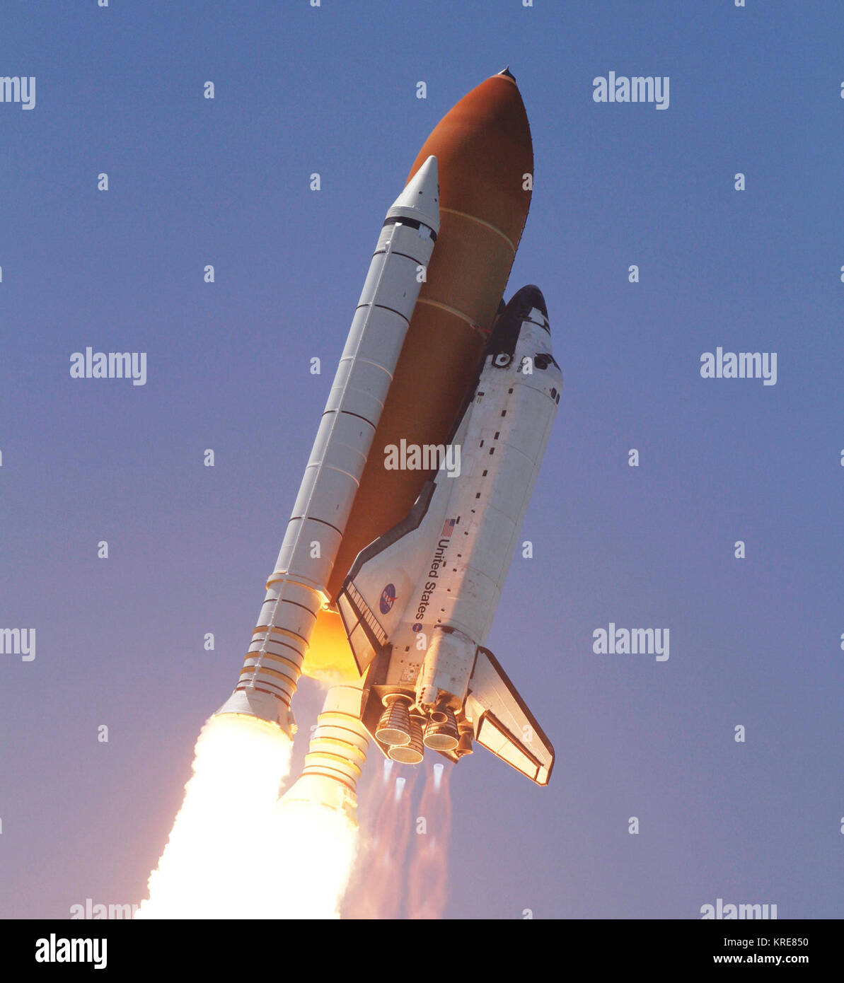 STS132 launching cropped Stock Photo Alamy