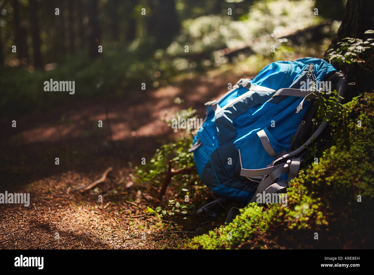 huge hiking backpack