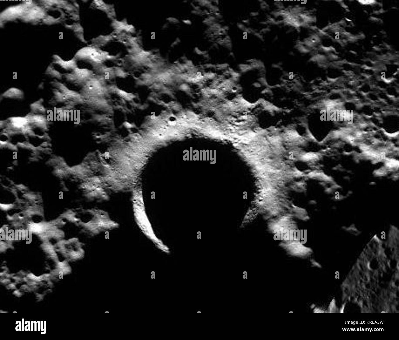 Whipple - LROC - WAC Mosaic Stock Photo - Alamy