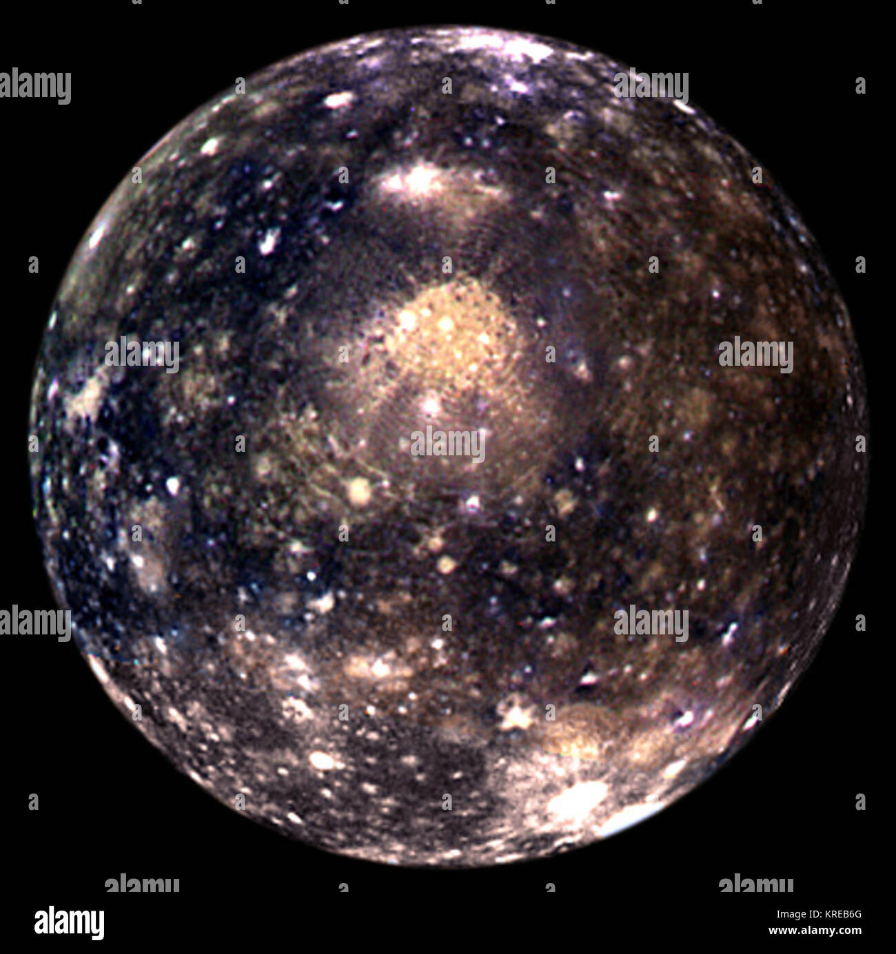 callisto moon of jupiter surface