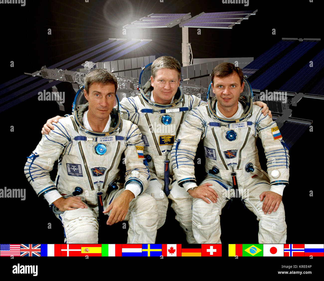 Expedition 1 crew hi-res stock photography and images - Alamy