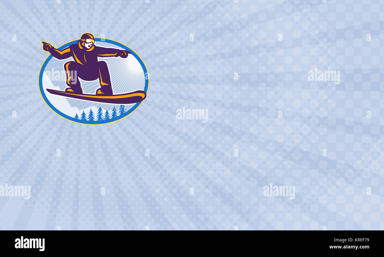 Snowboarding Supplies Business Card Stock Photo Alamy