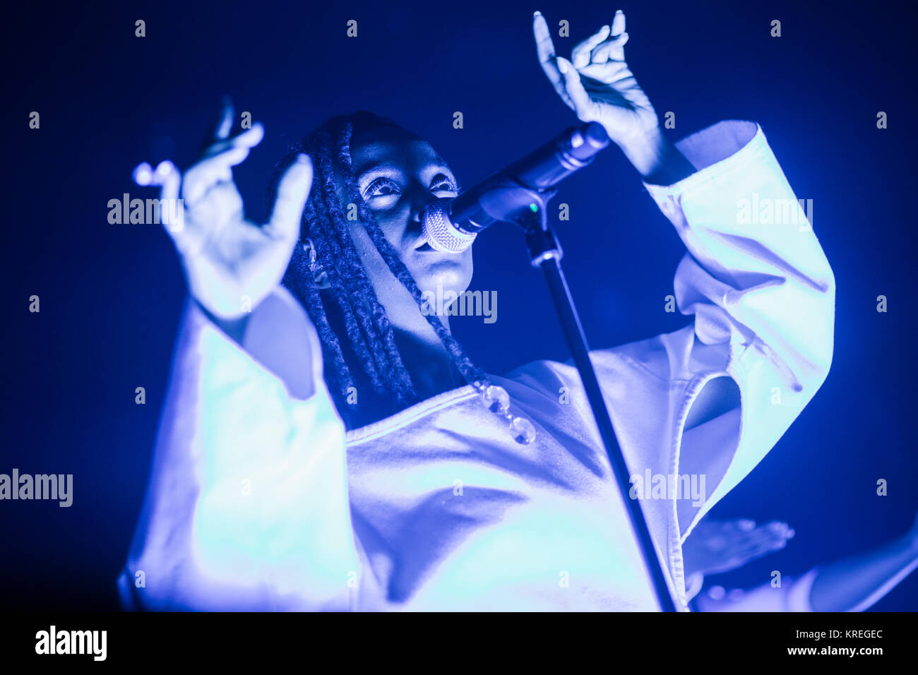 Kelea Singer Denmark, Copenhagen - December 11, 2017. The American singer and ...