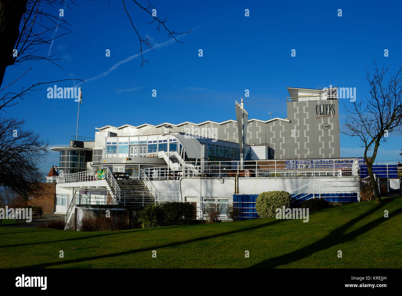 Cliffs Pavilion Westcliff on Sea, Southend on Sea, Essex. Owned by Southend Borough Council and