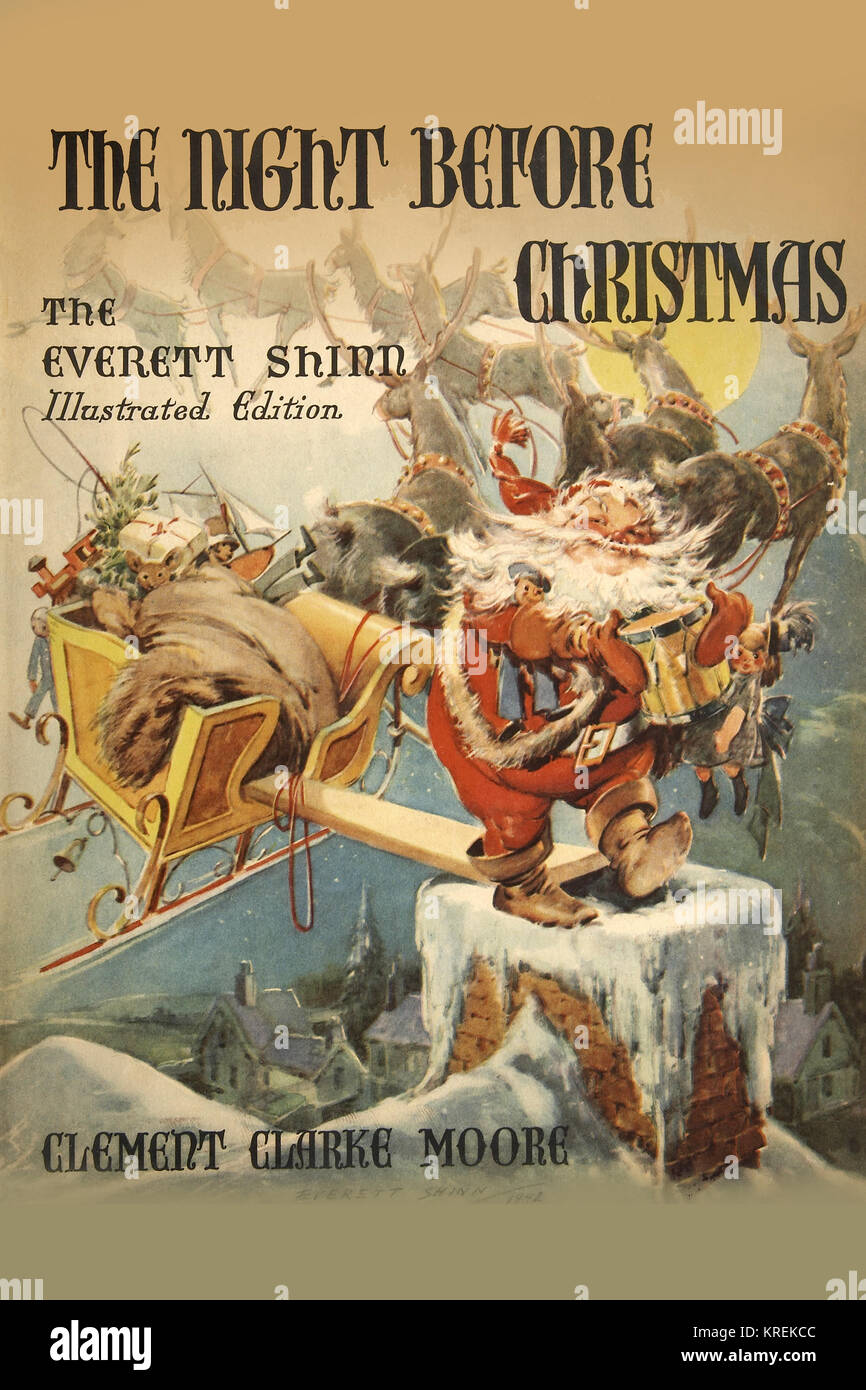 The Night Before Christmas Stock Photo Alamy