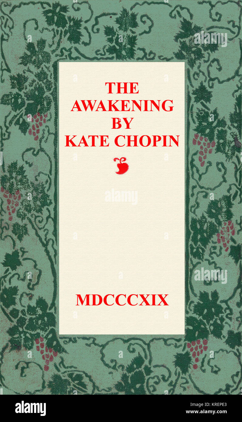 Early Cover Art To The Awakening By Kate Chopin The Awakening Stock Photo Alamy Early Cover Art To The Awakening By Kate Chopin The Awakening Stock Photo Alamy