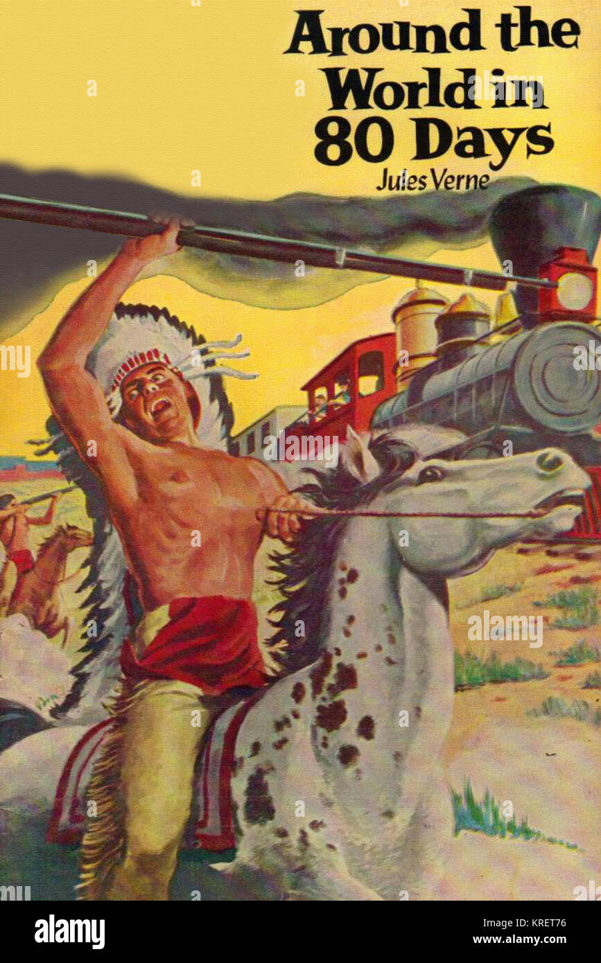 around the world in 80 days original book cover