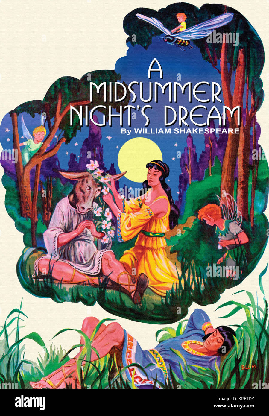 A Midsummer Night's Dream Stock Photo