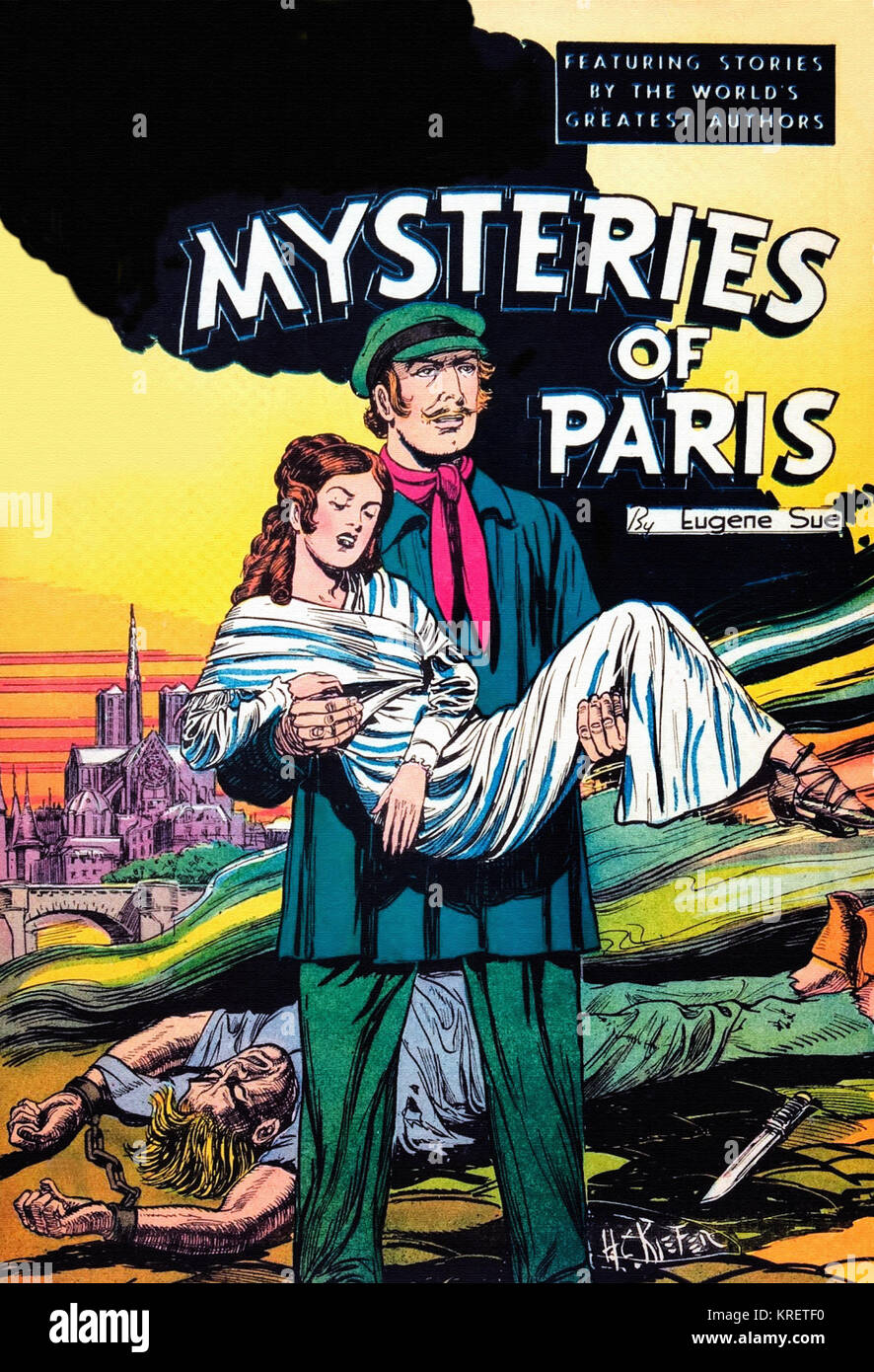 Mysteries of Paris Stock Photo
