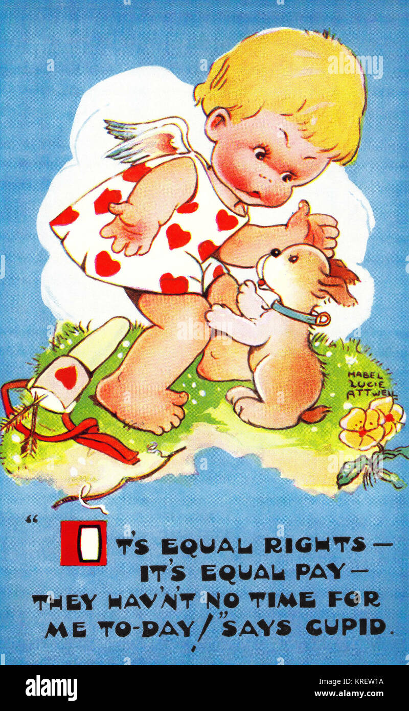 It's Equal Rights - It's Equal Pay Stock Photo