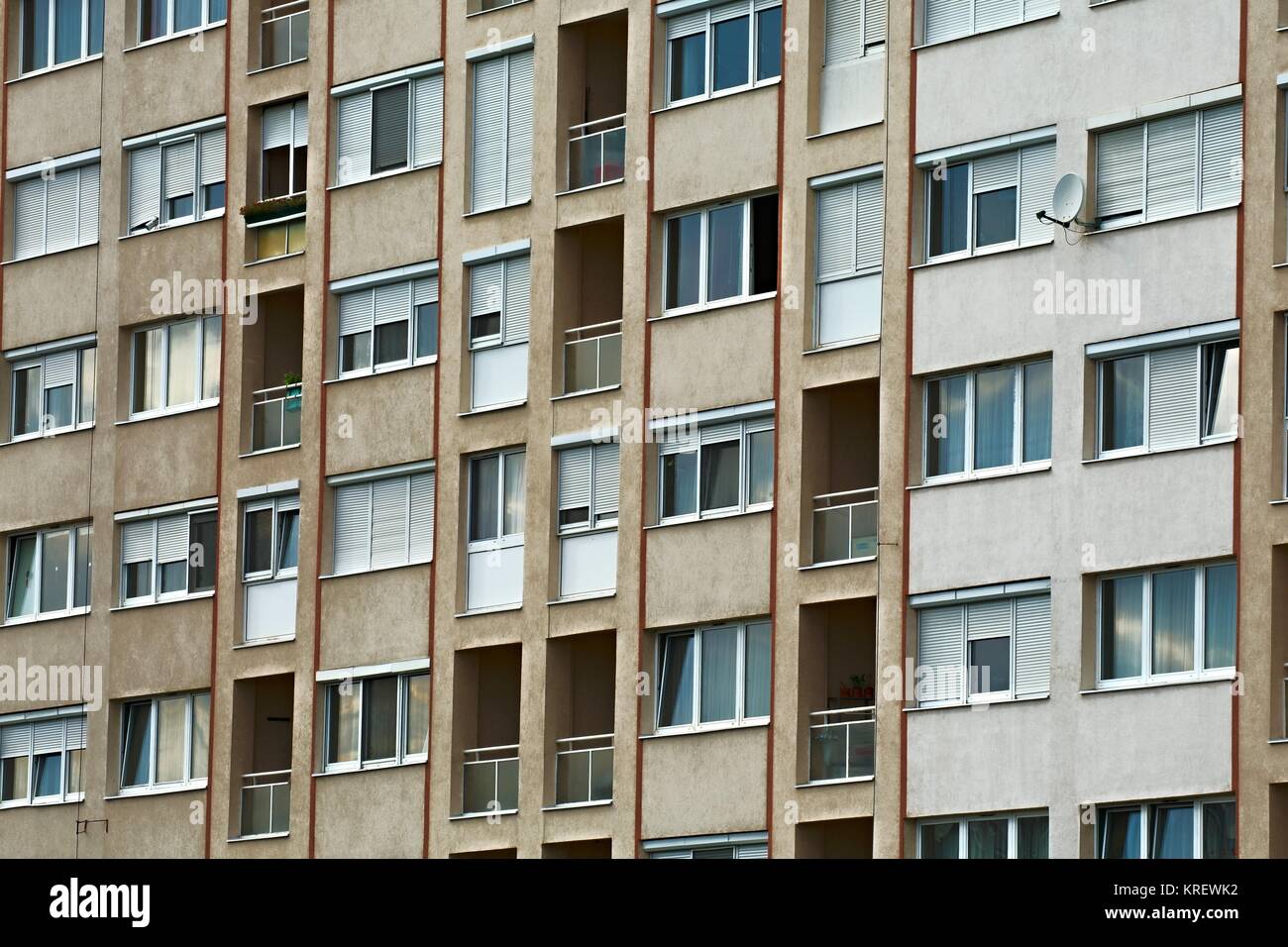 Block of Flats Stock Photo Alamy