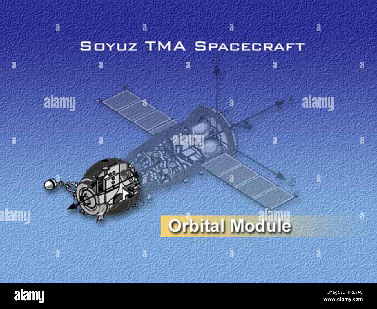 SoyuzTMA orbital module Stock Photo Alamy