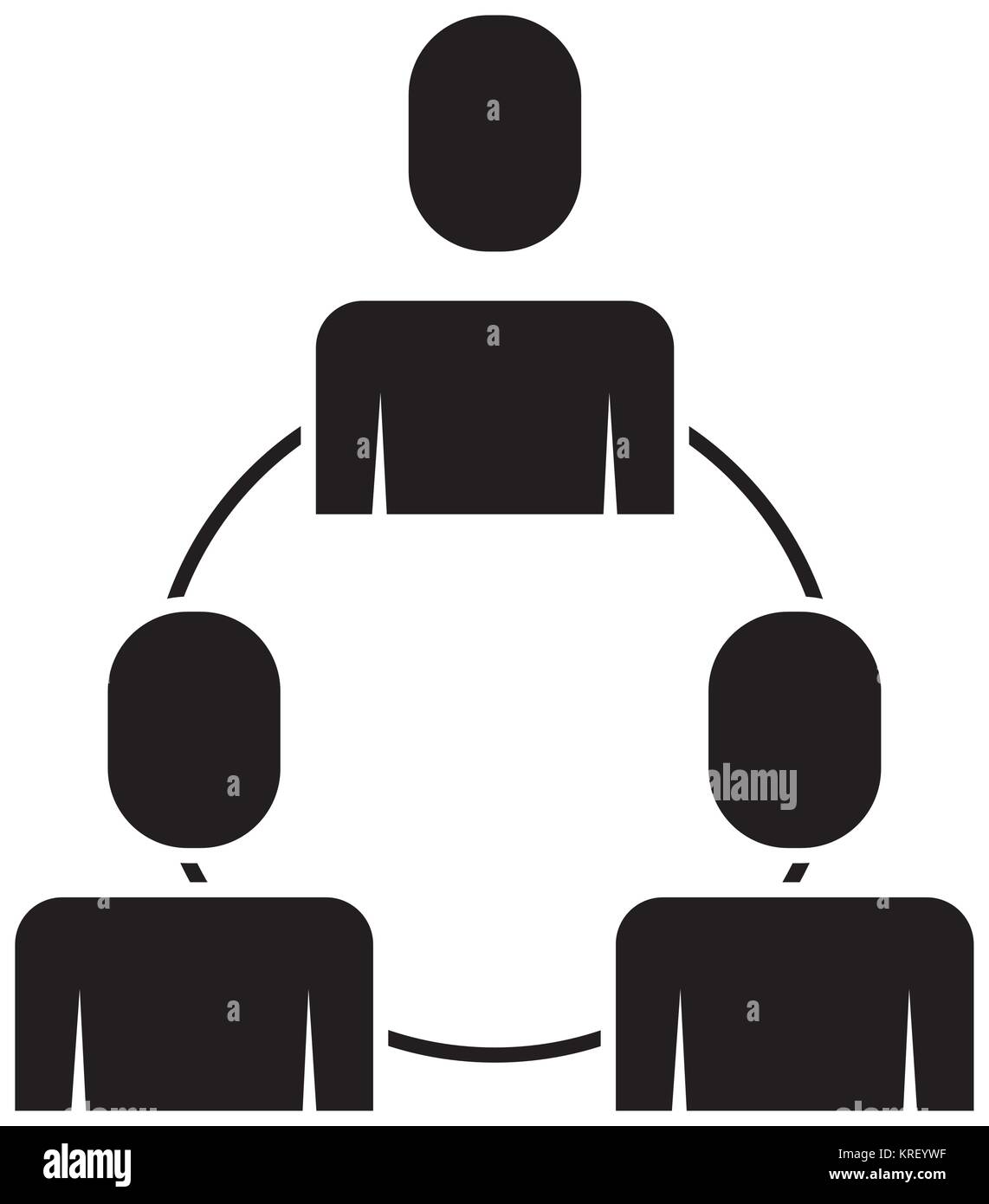 teamwork business people connection cooperation group Stock Vector ...