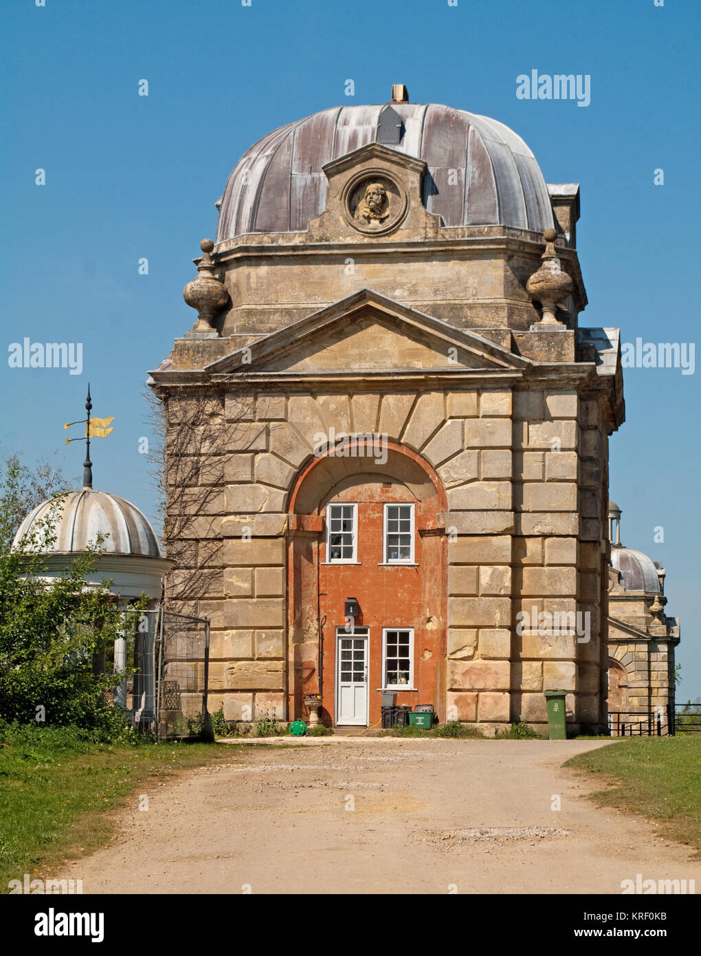 Oxford Gate, Stowe Landscape Garden, Buckinghamshire, England Stock