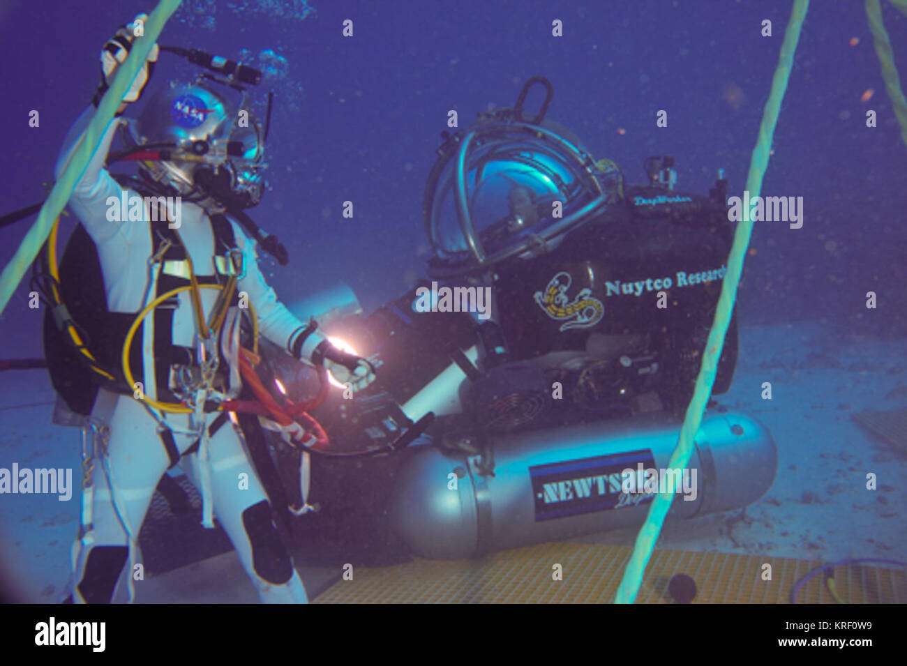 NEEMO 16 Gernhardt DeepWorker Stock Photo - Alamy