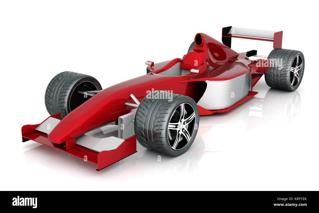 Red sports car Cut Out Stock Images & Pictures - Alamy