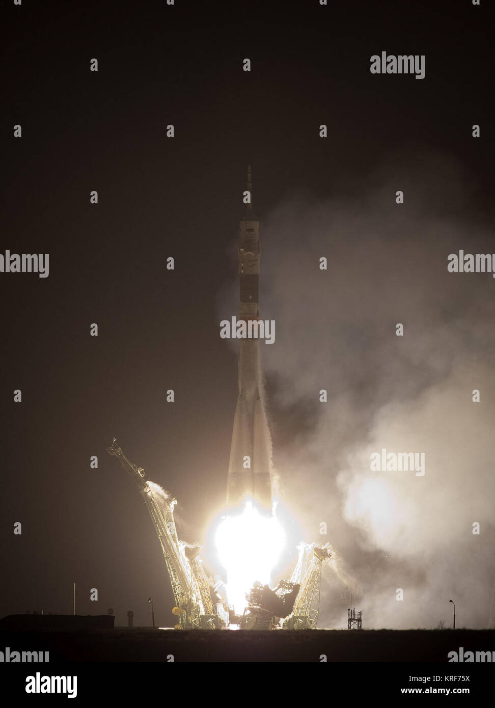 Expedition 22 Launch Stock Photo Alamy