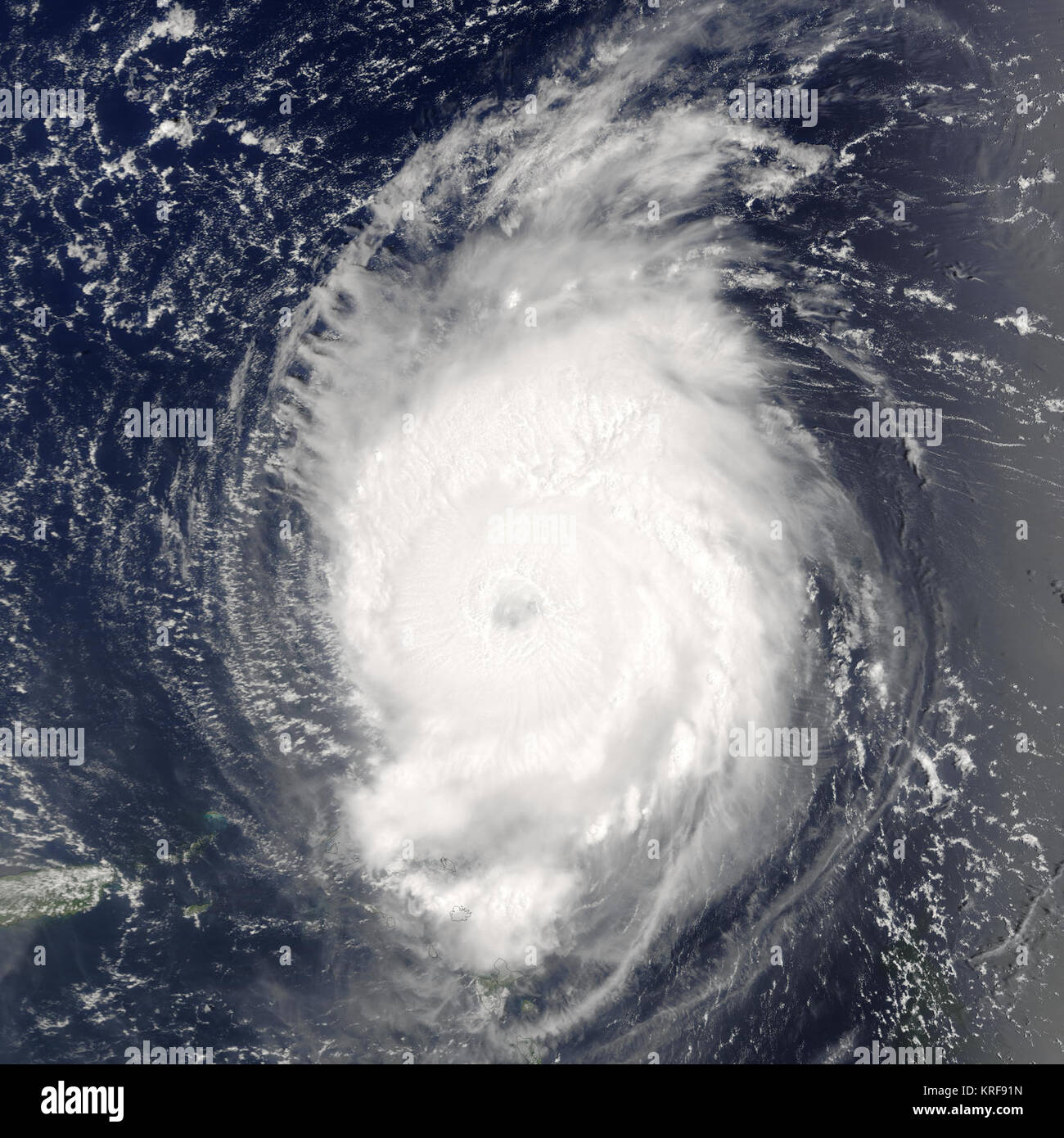 Hurricane fabian 2003 Stock Photo Alamy