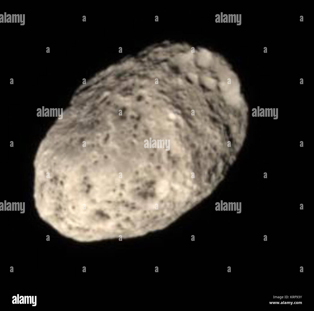 Hyperion in natural colours Stock Photo - Alamy
