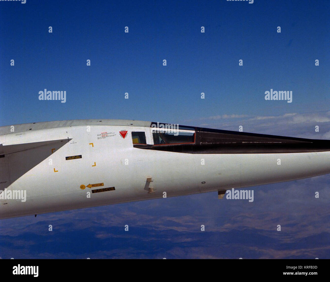 North American XB-70 Supersonic Cockpit Configuration ECN-1008 Stock ...