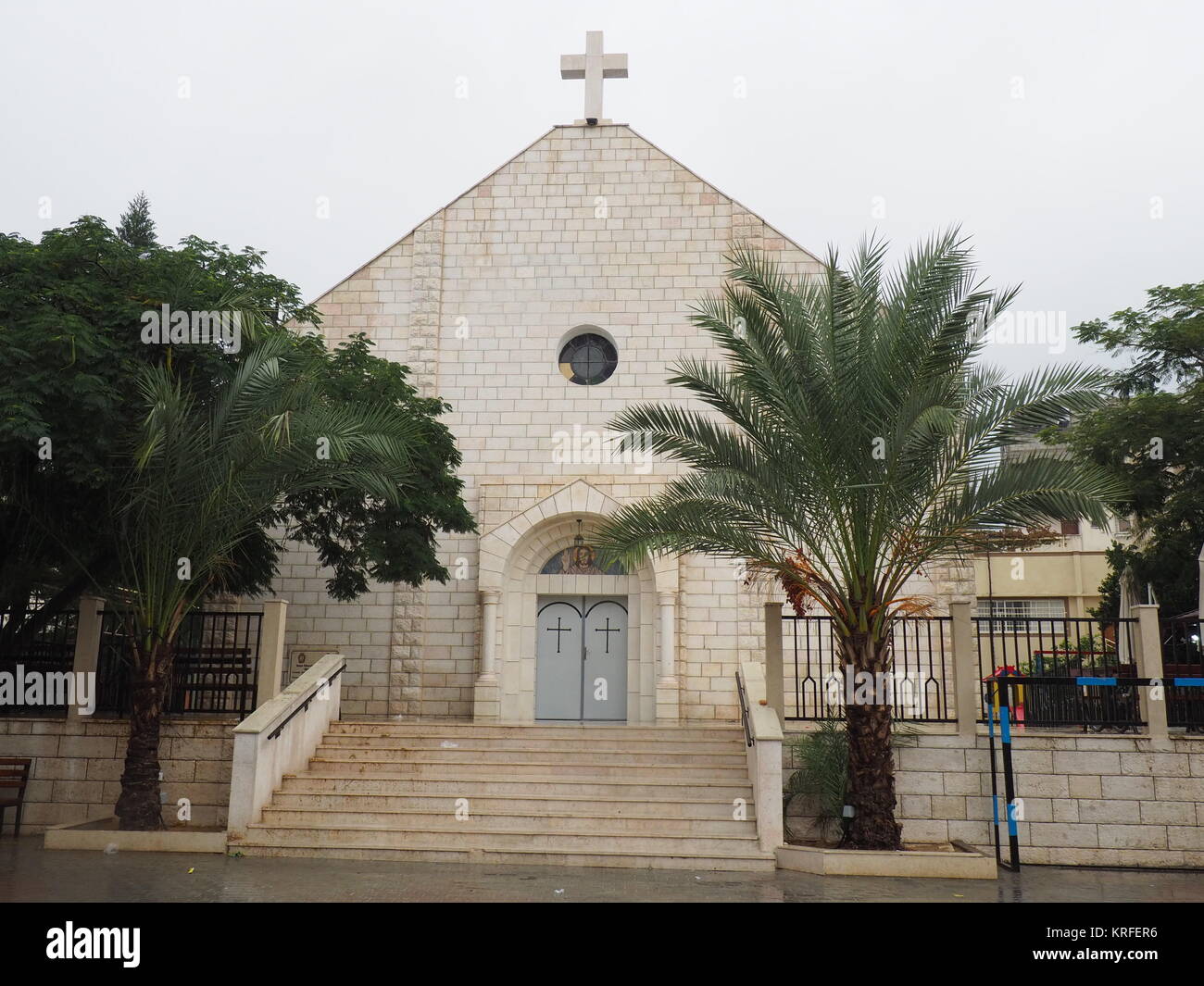 The Catholic Church of the Holy Family in the Gaza Strip, Palestine, 21