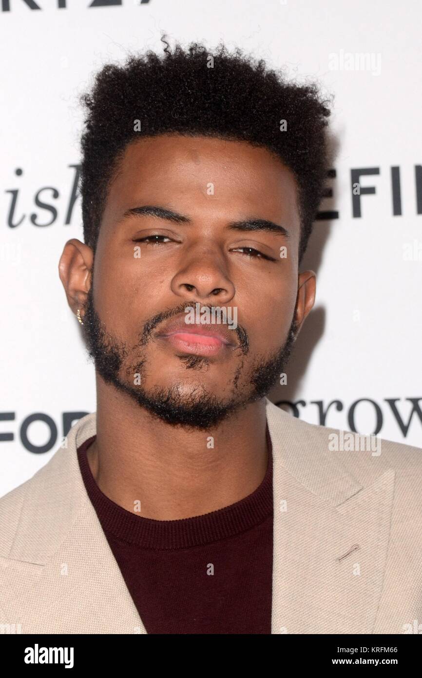 Hollywood, CA. 13th Dec, 2017. Trevor Jackson at arrivals for GROWN-ISH  Premiere, Lure Nightclub, Hollywood, CA December 13, 2017. Credit:  Priscilla Grant/Everett Collection/Alamy Live News Stock Photo - Alamy