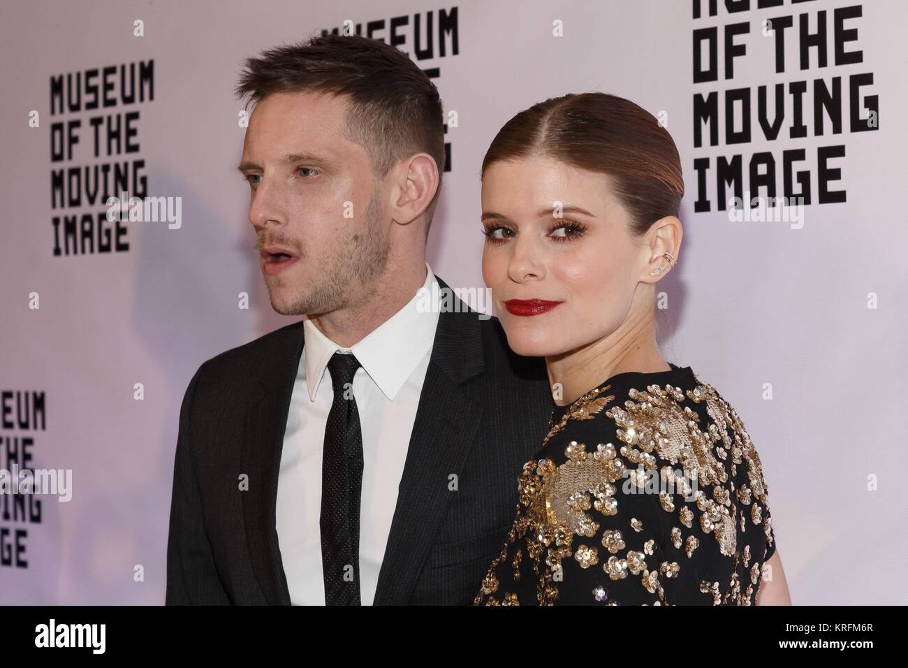 Jamie Bell, Kate Mara at arrivals for Museum Of The Moving Image Salute To Annette Bening, 583 Park Avenue, New York, NY December 13, 2017. Photo By: Jason Smith/Everett Collection Stock Photo