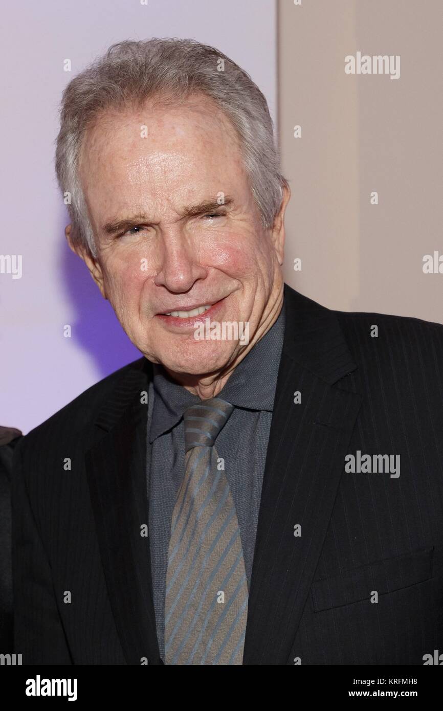 Warren Beatty at arrivals for Museum Of The Moving Image Salute To Annette Bening, 583 Park Avenue, New York, NY December 13, 2017. Photo By: Jason Smith/Everett Collection Stock Photo