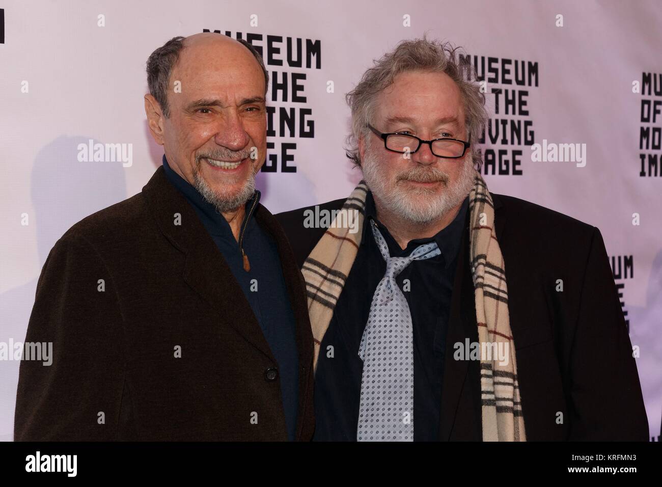 F. Murray Abraham, Tom Hulce at arrivals for Museum Of The Moving Image Salute To Annette Bening, 583 Park Avenue, New York, NY December 13, 2017. Photo By: Jason Smith/Everett Collection Stock Photo