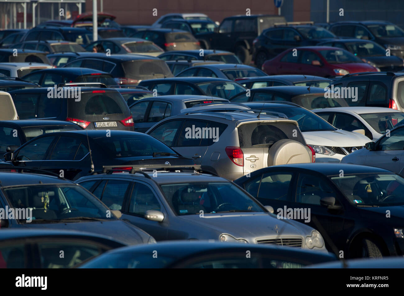 Auchan shopping mall parking lot hi-res stock photography and images ...