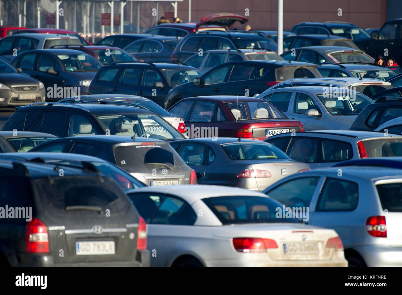 Auchan shopping mall parking lot hi-res stock photography and images ...