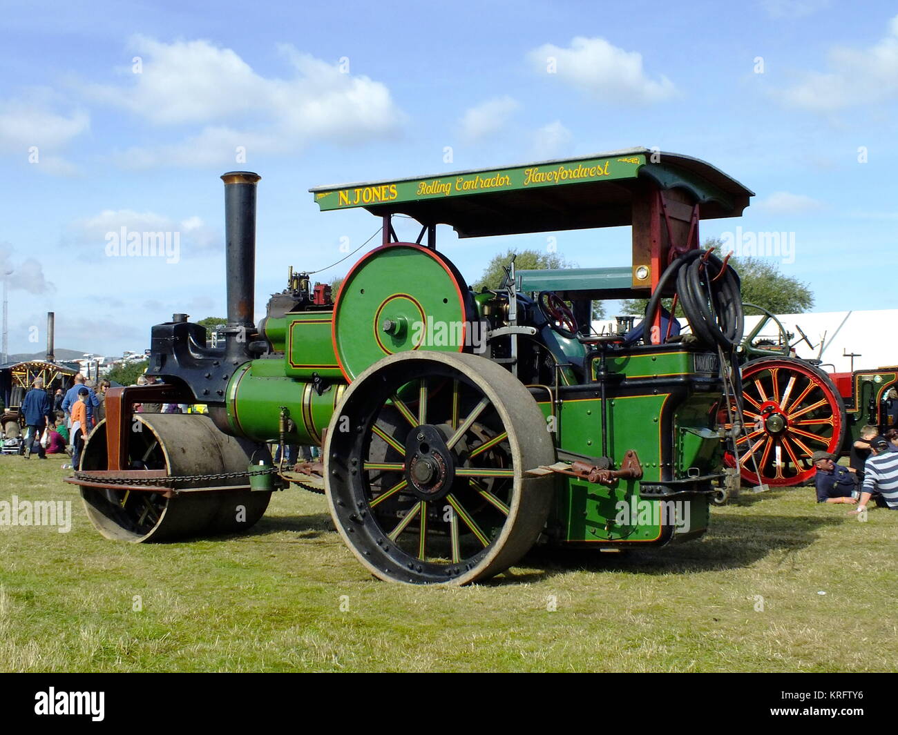 Steam Engine Rolling Steam road rolling hi-res stock photography and images - Alamy