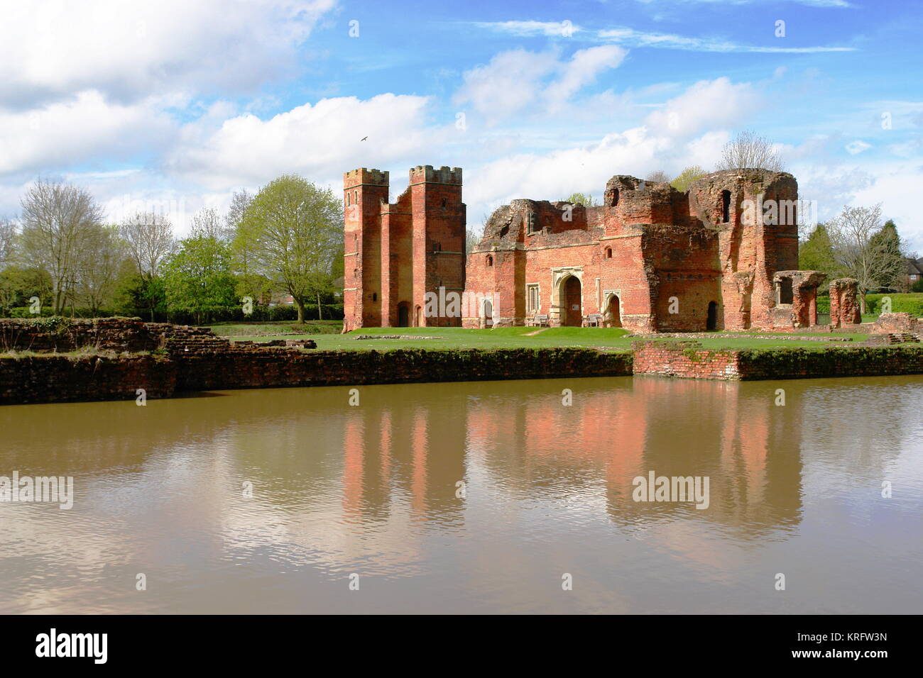 Kirby Muxloe Castle, Leicestershire Stock Photo Alamy