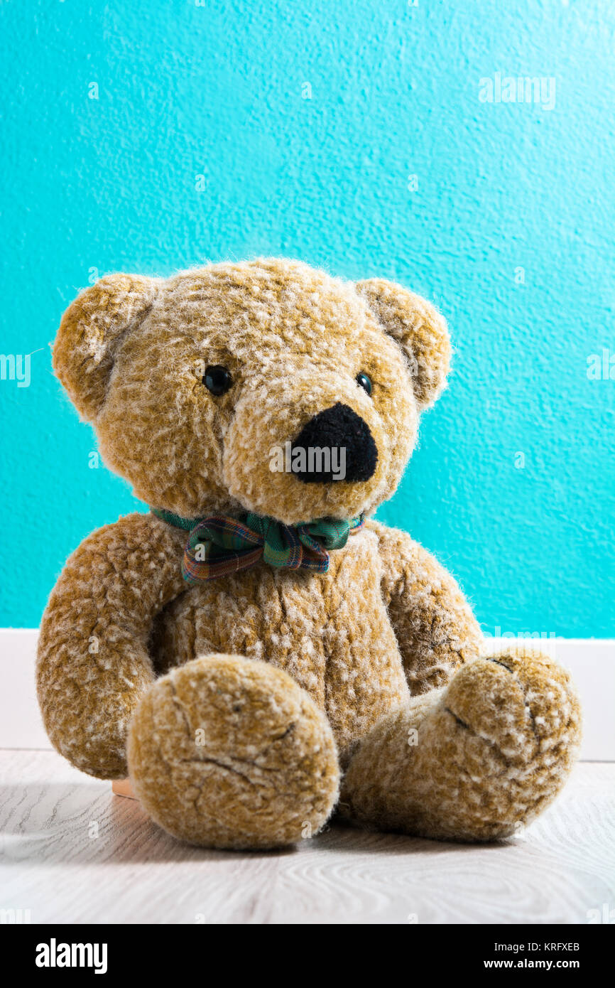 Teddy bear in a baby's room Stock Photo - Alamy