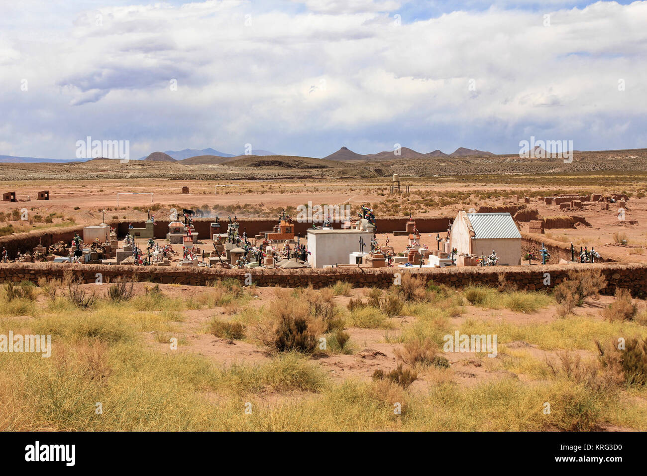 Huancar Huancar cemetery, Jujuy, Argentina Stock Photo - Alamy