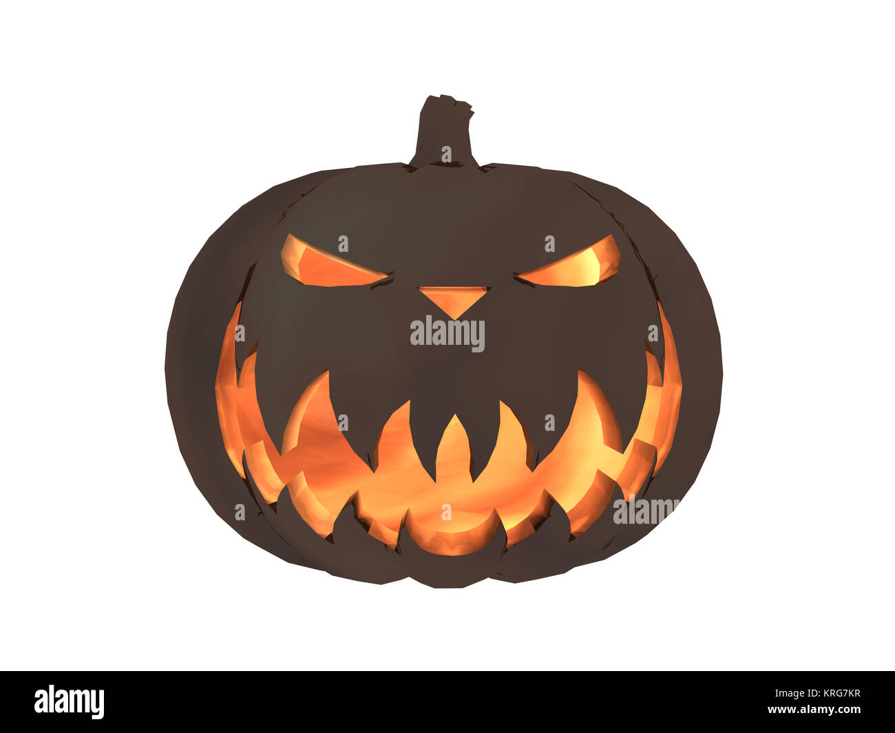 halloween pumpkin isolated Stock Photo - Alamy