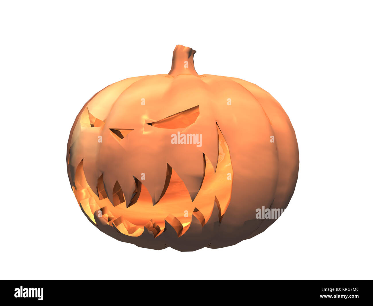 halloween pumpkin isolated Stock Photo - Alamy
