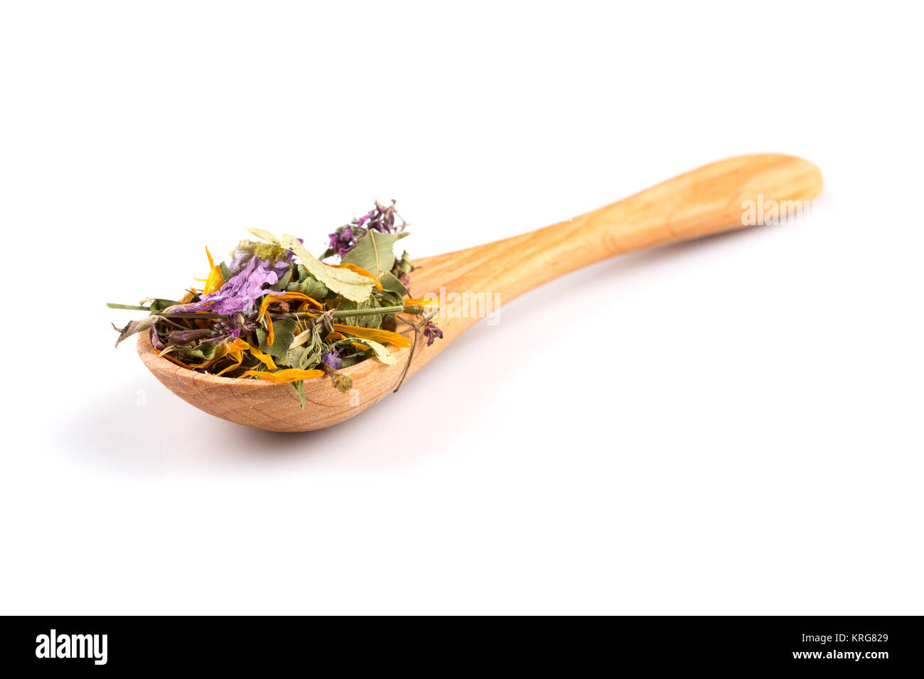 Dried herbal tea leaves Stock Photo Alamy