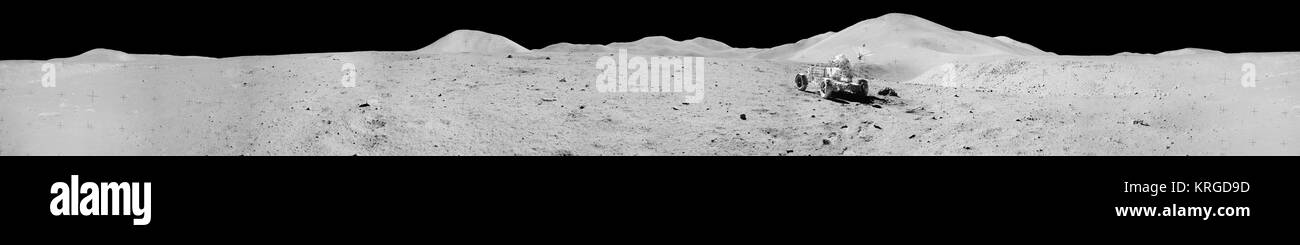 Apollo 15 Lunar Roving Vehicle (LRV) JSC2007e045378 Stock Photo