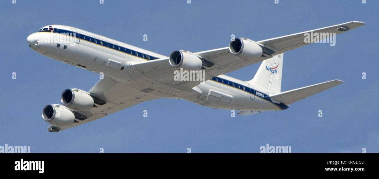 Douglas DC-8 NASA Stock Photo - Alamy